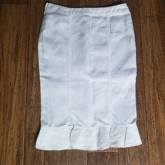 Armani Collezioni white linen skirt - Picture 2 of 6
